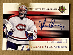 2005-06 Ultimate Signatures Collection Yann Danis #US-YD Auto Canadiens